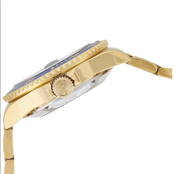 Invicta Pro Diver Automatic Gold-Tone Blue Dial